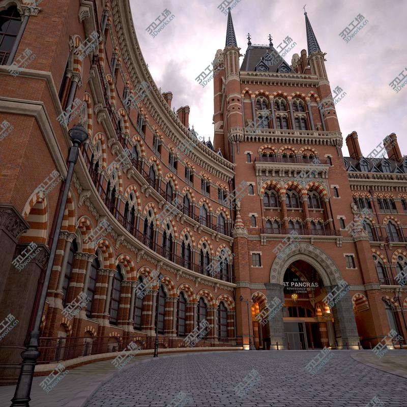 images/goods_img/20210313/3D St Pancras Train Station model/1.jpg